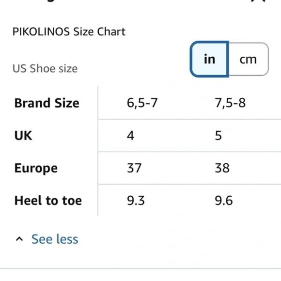 Pikolinos Women's Cazorla Lace-Up Ankle Boots Size - 38/US 7 - Picture 12 of 12